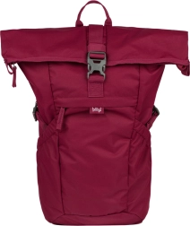 Baagl Backpack Roll Burgundy GRS