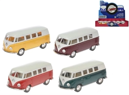 Метален модел Volkswagen Classical Bus 1962 1:32 с назадващ механизъм