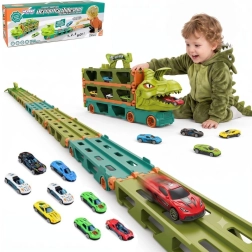 Woopie dinosaur truck with 2.1 m race track