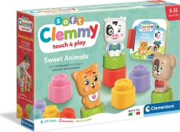 Clementoni Soft Clemmy игралeн сет Миловидни животинки с книжка