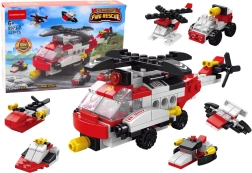 Конструктор хеликоптер 6-в-1 – креативен DIY комплект, 117 части