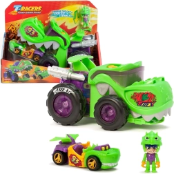 T-Racers T‑Rex Mega Wheels комплект с изстрелвачка и шофьор