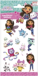 Временни татуировки GABBY’S DOLLHOUSE 10 × 20 cm