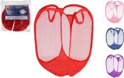 Сгъваема мрежеста кошница за играчки 50 × 30 × 30 см (различни цветове)