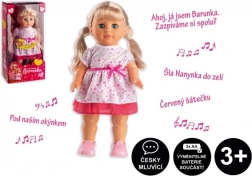 Кукла Барунка ходеща и пееща на чешки 42 см