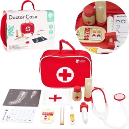 Дървен Докторски Комплект Classic World 19 части