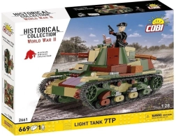 Конструктор лек танк 7TP – 669 части
