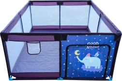 Мека безопасна детска кошара - слонче