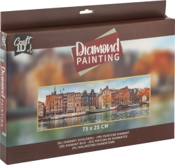 Диамантено рисуване CRAFT ID Amsterdam 75 × 25 cm