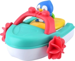 Лодка за вода с пингвин на навиване