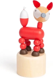 Дървено пресовано животинче Сафари Лисица от Bigjigs Toys