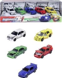 Majorette Japan Series five-piece set of metal cars 1:64