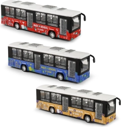 Метален автобус с отварящи се врати