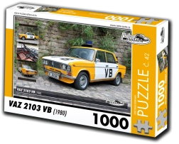 RETRO-AUTA puzzle VAZ 2103 VB (1980) – 1000 pieces