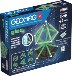 Конструктор Geomag Glow 42 части