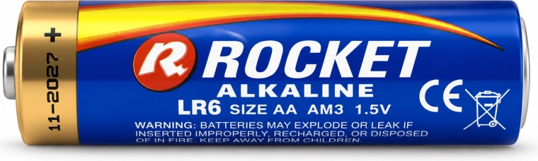 Алкална технология и напрежение 1,5 V