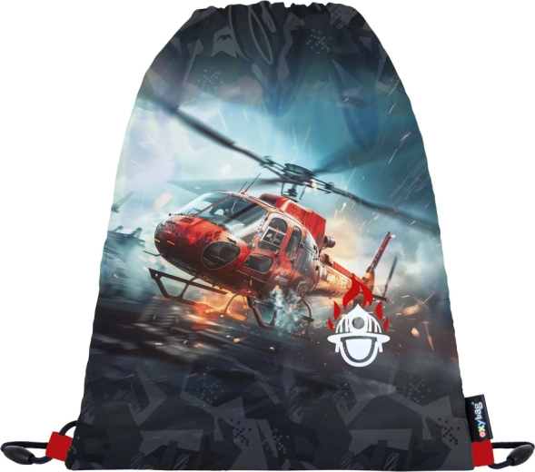 Практична торбичка с мотив на пожарникари