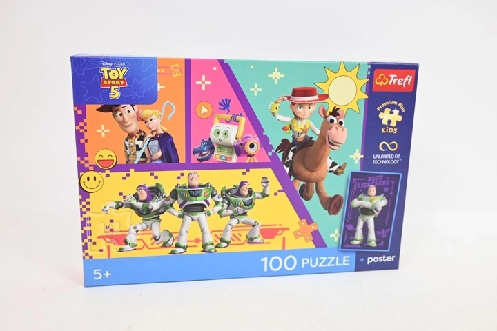 PremPlus Kids детски пъзел 100 части Играчки в действие