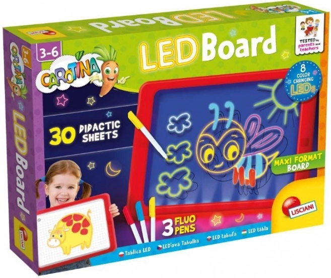 Светеща LED дъска CAROTINA за деца