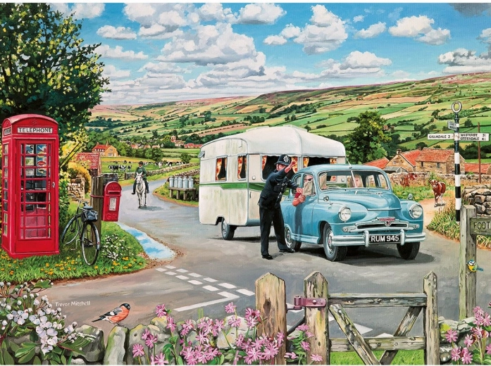 Puzzle Camp Road 1000 pieces GIBSONS