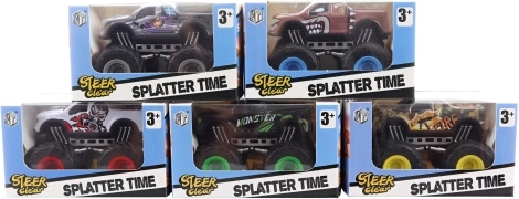 Off-road pull-back jeep - 1 piece
