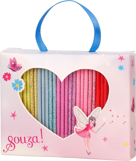 Подаръчна кутия с ластици за коса Souza! Cloe