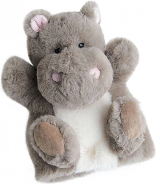 Doudou Histoire d’Ours плюшена кукла за ръка хипопотам 25 см