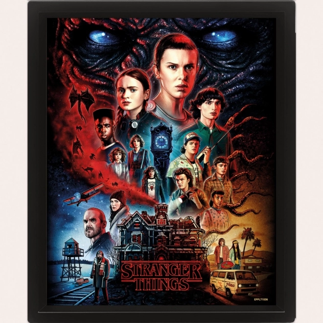 3D картина Stranger Things – Vecna
