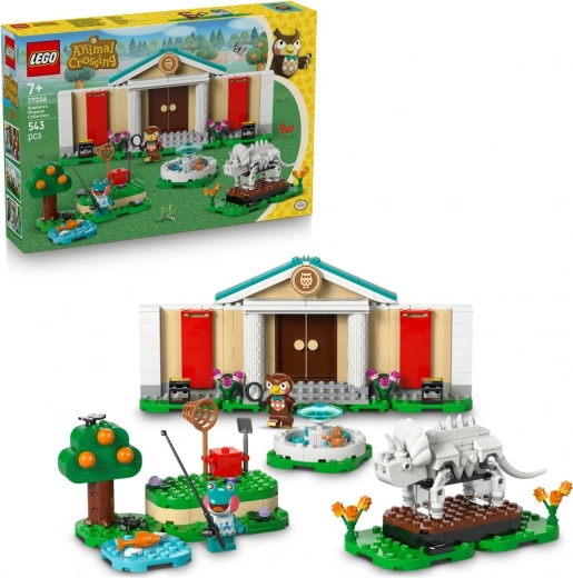 LEGO® Animal Crossing™ 77056 Блатърс и неговата музейна колекция