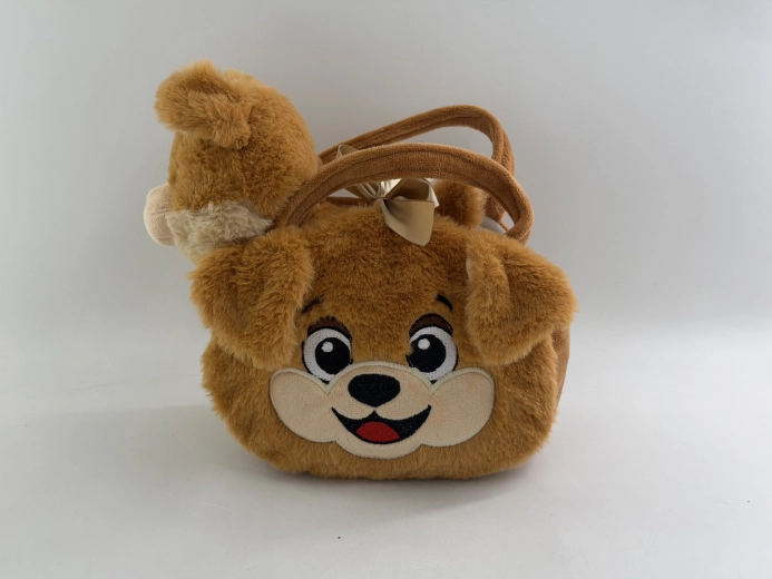 Plush Puppy in a Puppy-Shaped Handbag