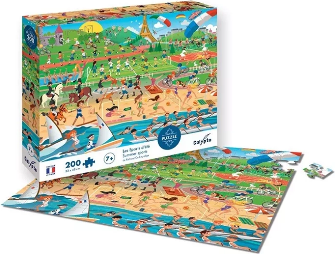 Sentosphere Summer Sports puzzle 200 pieces