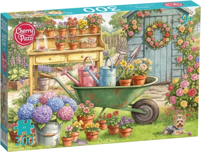 Cherry Pazzi Blooming Garden puzzle, 300 pieces