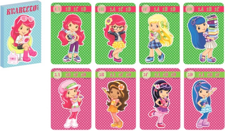 Картова игра квартето Ягодка Strawberry Shortcake