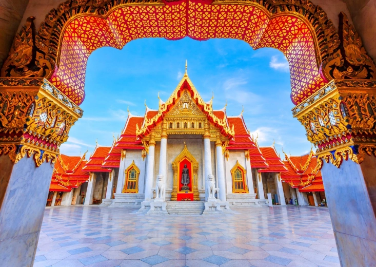 Enjoy Puzzle Marble Temple Bangkok 1000 Pieces