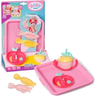 BABY born tableware set for 43 cm dolls