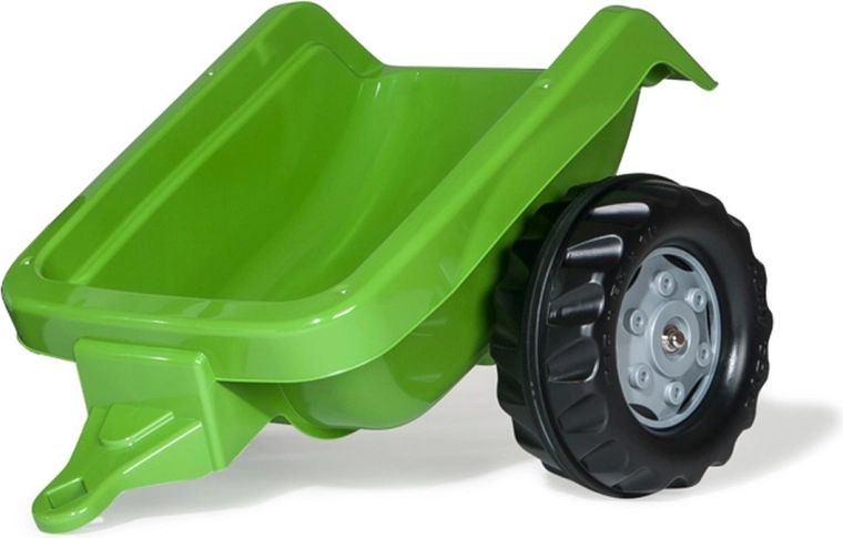 Removable trailer with opening rear panel