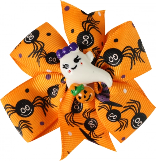 Orange Ghost Hair Clip