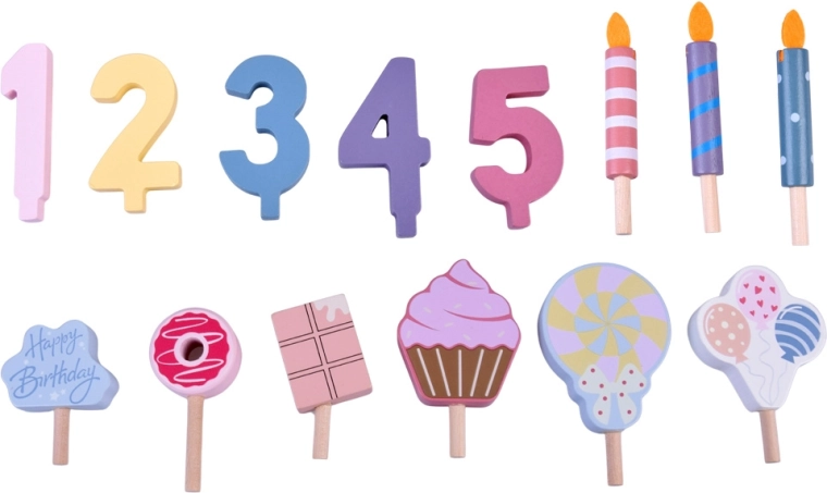 Сменяеми декорации и цифри 1–5