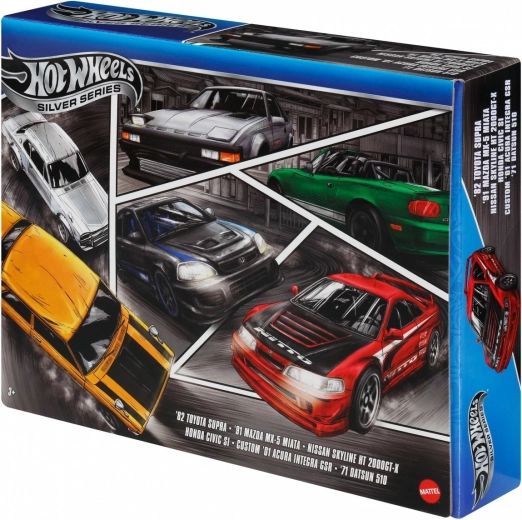 Hot Wheels Комплект коли Японски улици 1:64 6-пак