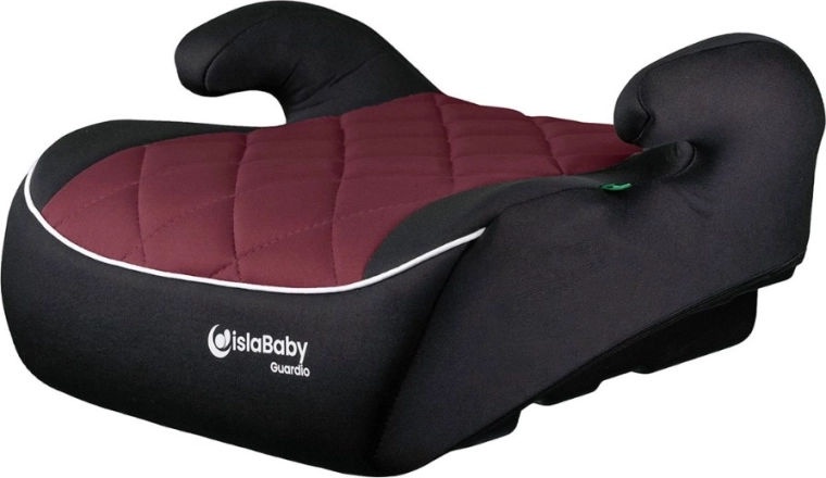 IslaBaby Guardio детска седалка-повдигач за кола за деца 125–150 см, бордо - 1 брой