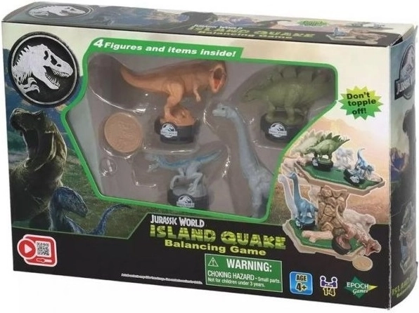 Jurassic World Island Quake balancing game