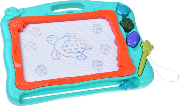 Colourful drawing without paper