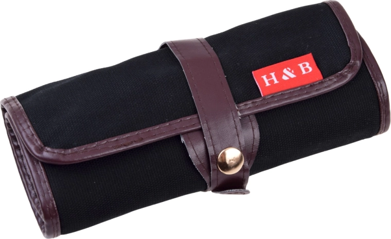 Roll-up case for organized storage and easy carrying