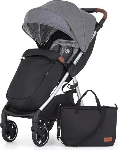 Petite&Mars Royal3 sports stroller silver ultimate grey
