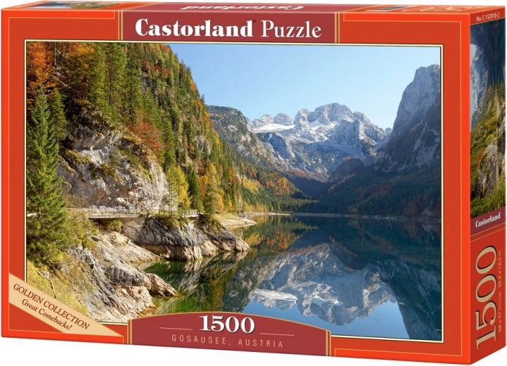 Пъзел Castorland 1500 части – изгрев над Castelmezzano – Пъзел