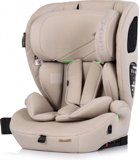Автоседалка CHIPOLINO Tycoon i-Size 76–150 см Isofix Tiramisu