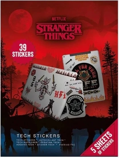 Стикери Stranger Things 4 (технически)