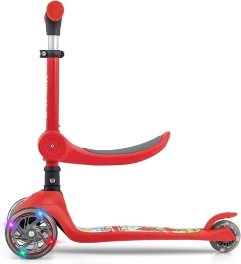 Stability and light-up wheels