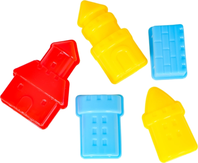 Five castle molds
