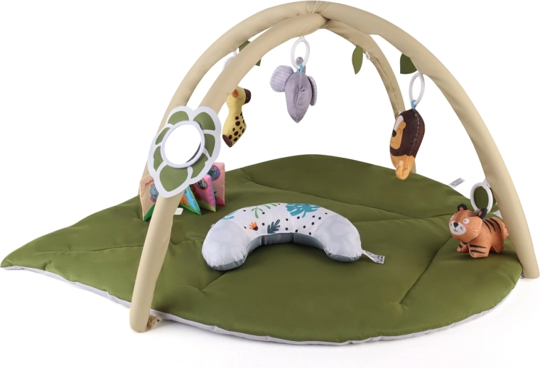 Removable arches and hanging toys for sensory development